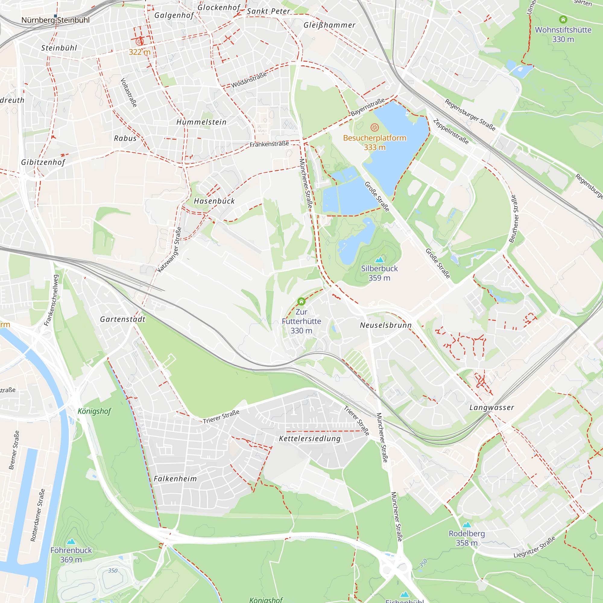 Zur Futterhütte map