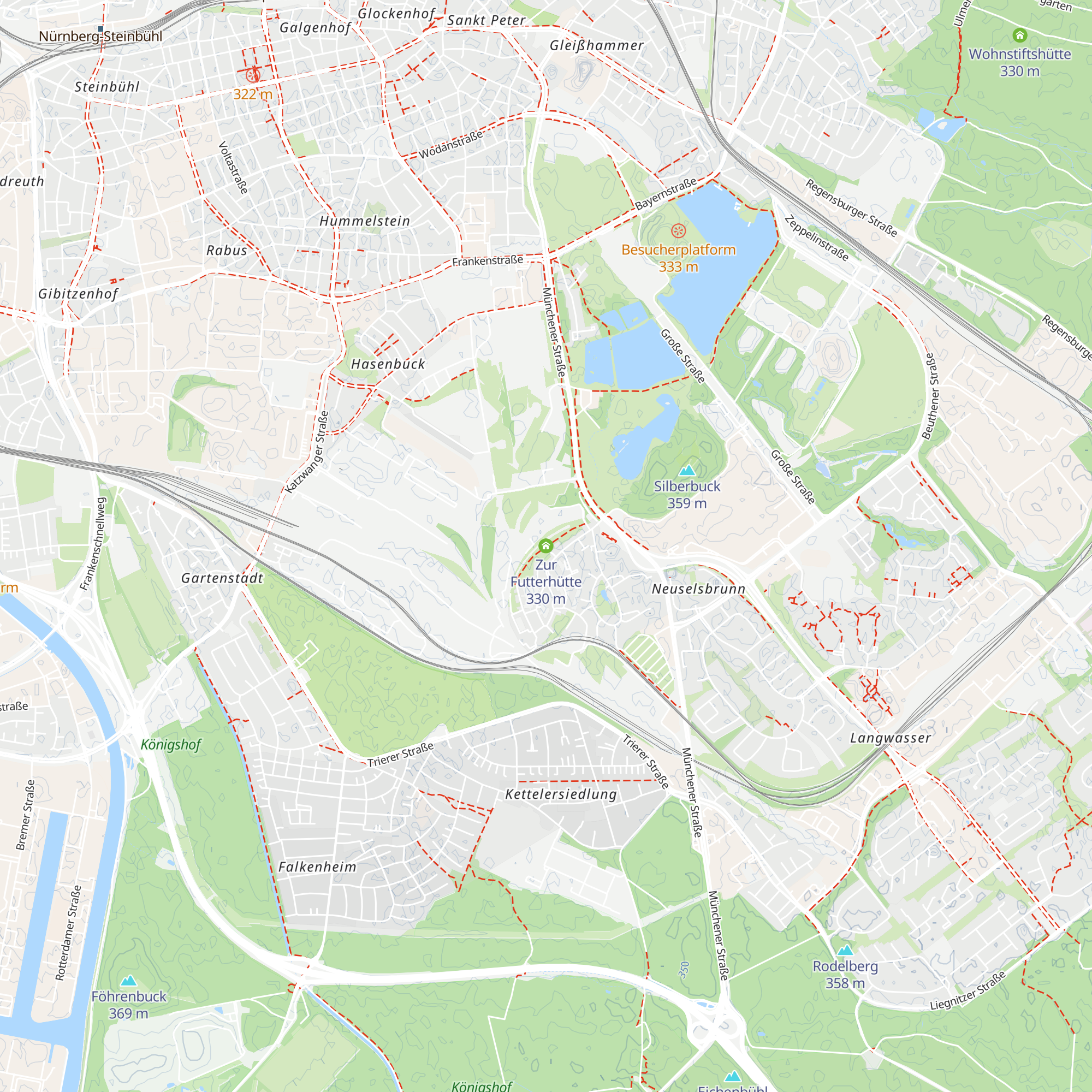 Zur Futterhütte map