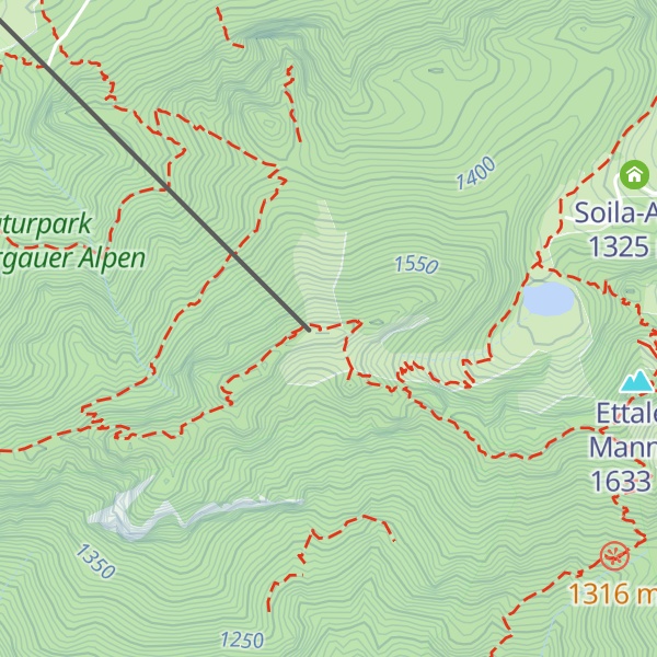 Map of Laber