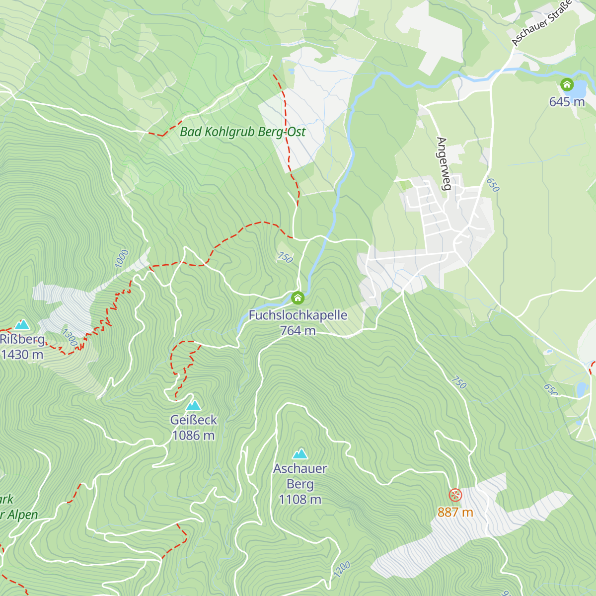 Fuchslochkapelle map