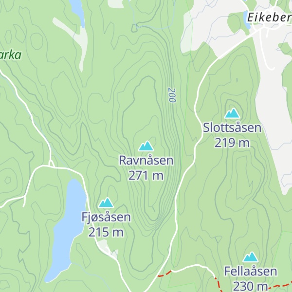 Map of Ravnåsen