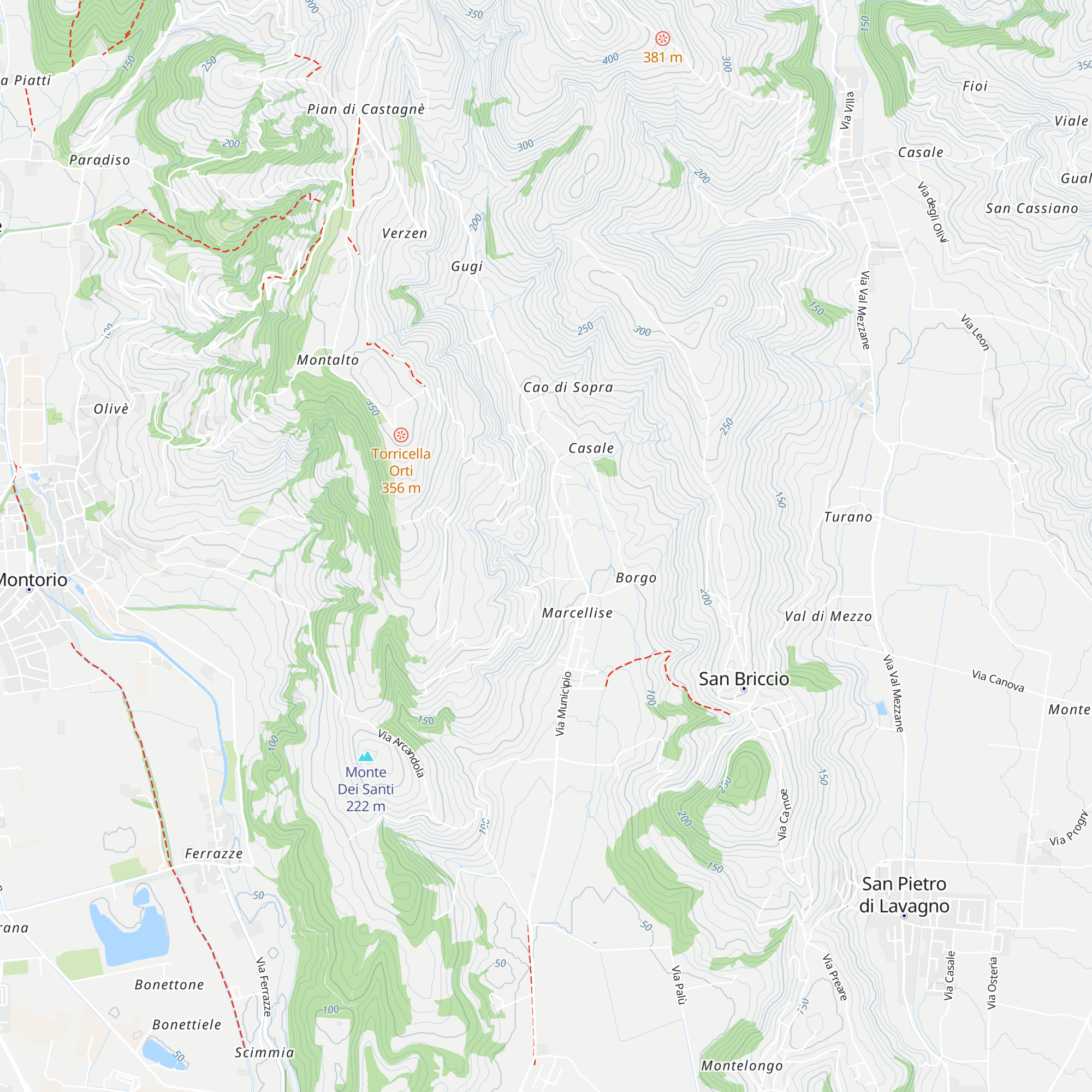 Villa Il Girasole map
