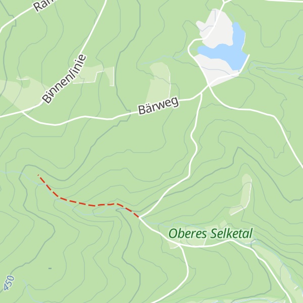 Map of Langenberg