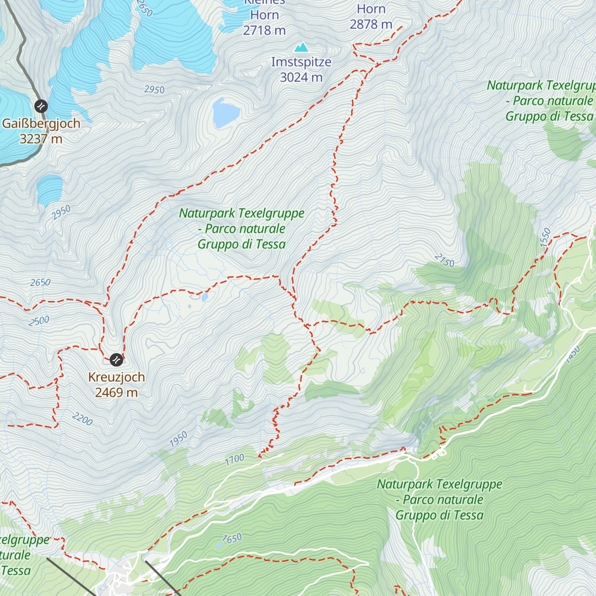 Imstalm map