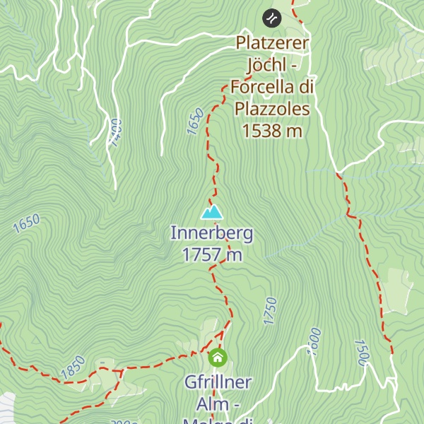 Map of Innerberg