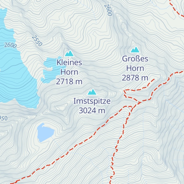 Map of Imstspitze