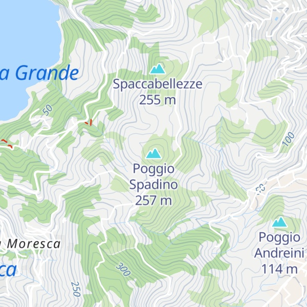 Map of Poggio Spadino
