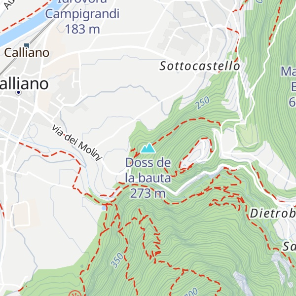 Map of Doss de la bauta