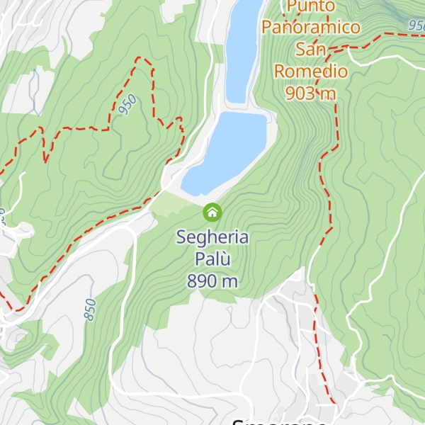 Map of Segheria Palù