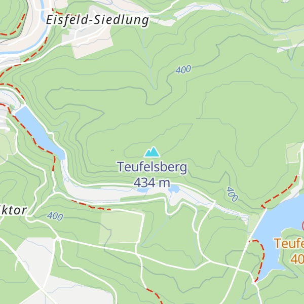 Map of Teufelsberg