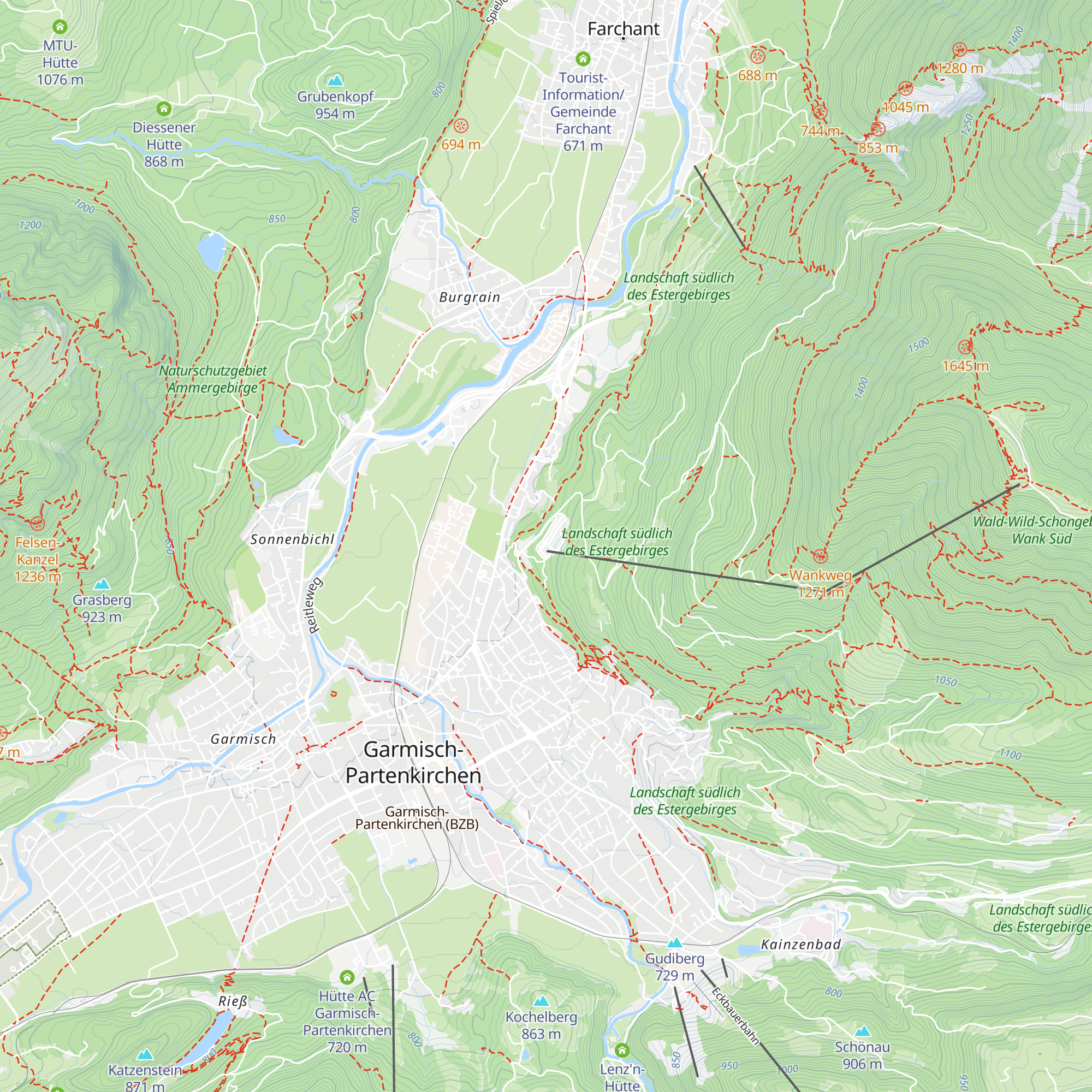 Wankstüberl map