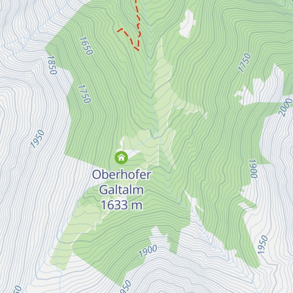 Map of Flauringer Alm