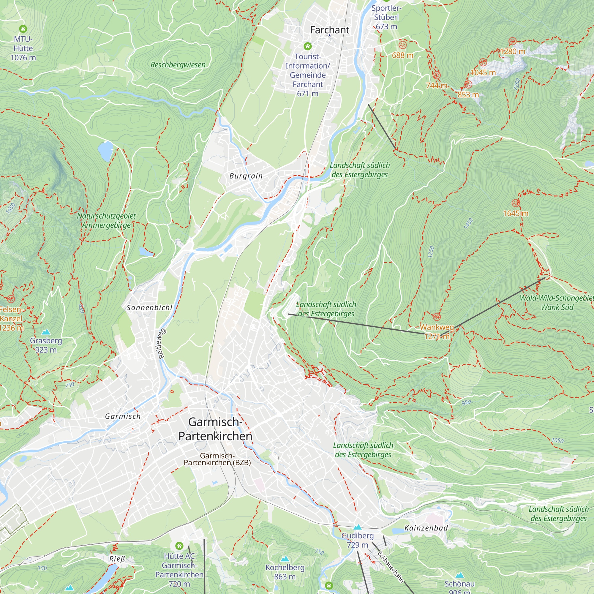 Abfallschuppen für Wohnmobile map