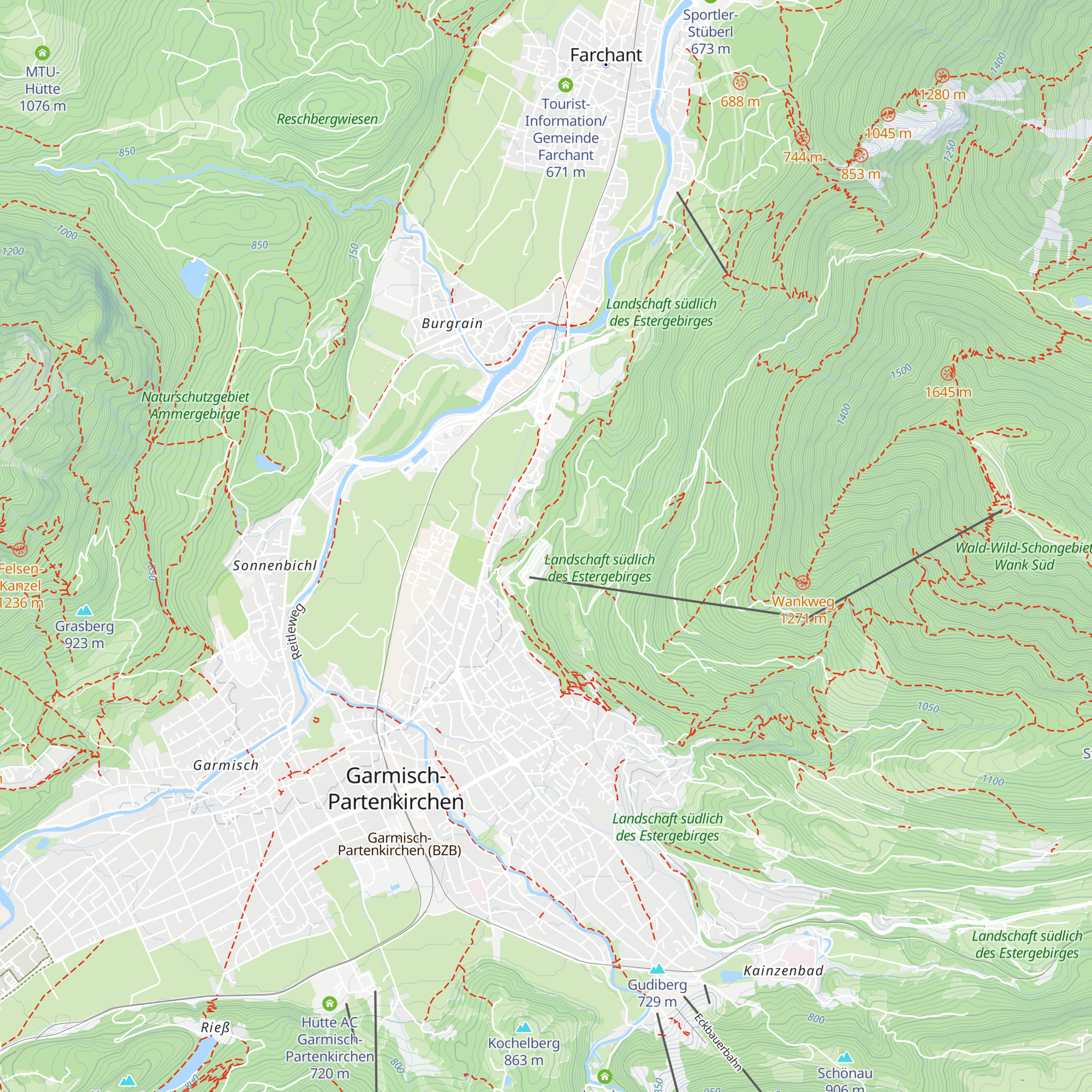 Abfallschuppen für Wohnmobile map