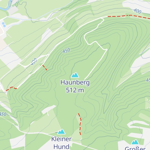 Map of Haunberg