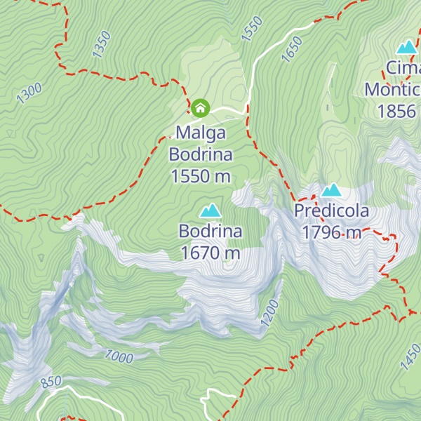 Map of Bodrina