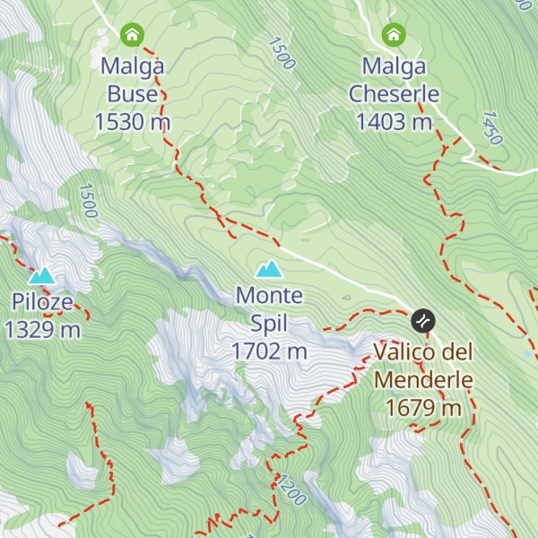 Map of Monte Spil