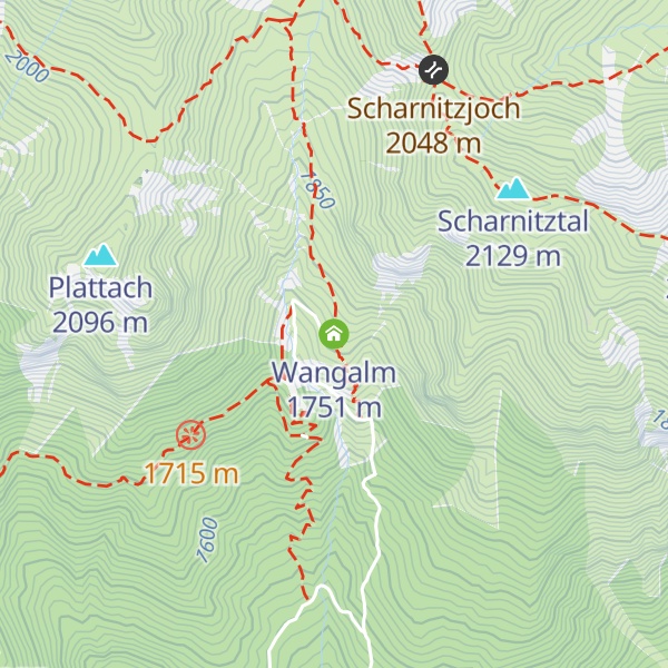 Map of Wangalm