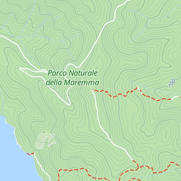 Map of Poggio alle Sugherine