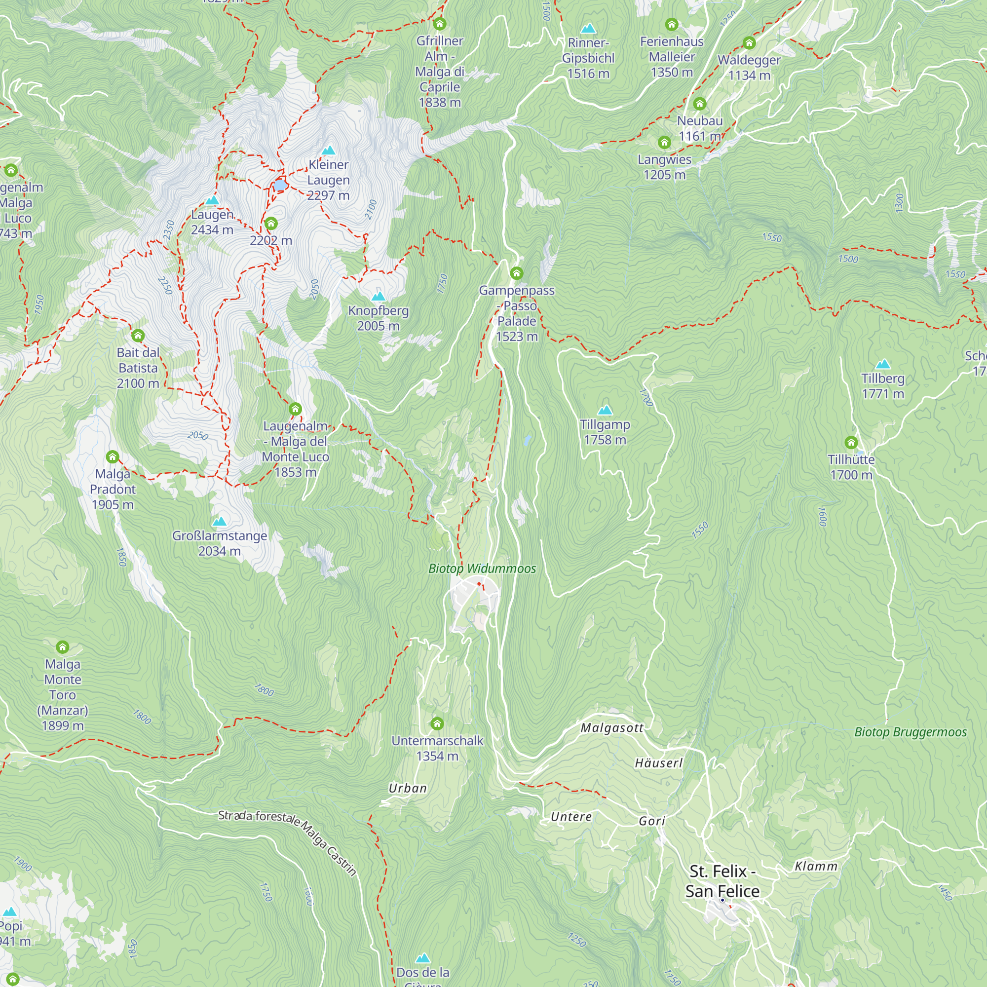 Zollhütte map