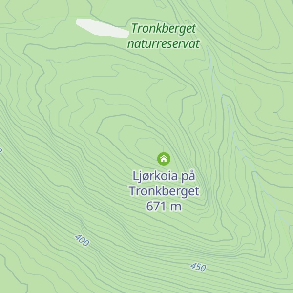Map of Tronkberget
