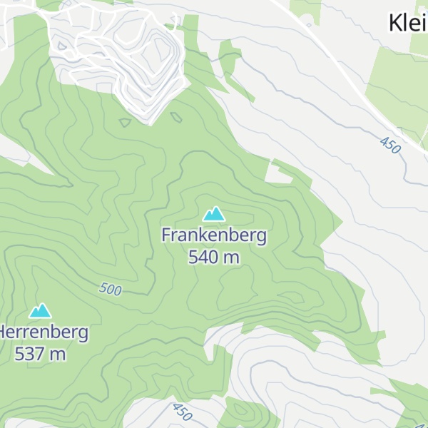 Map of Frankenberg