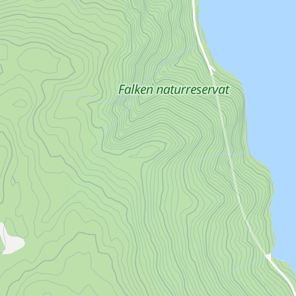 Map of Falkberghøgda