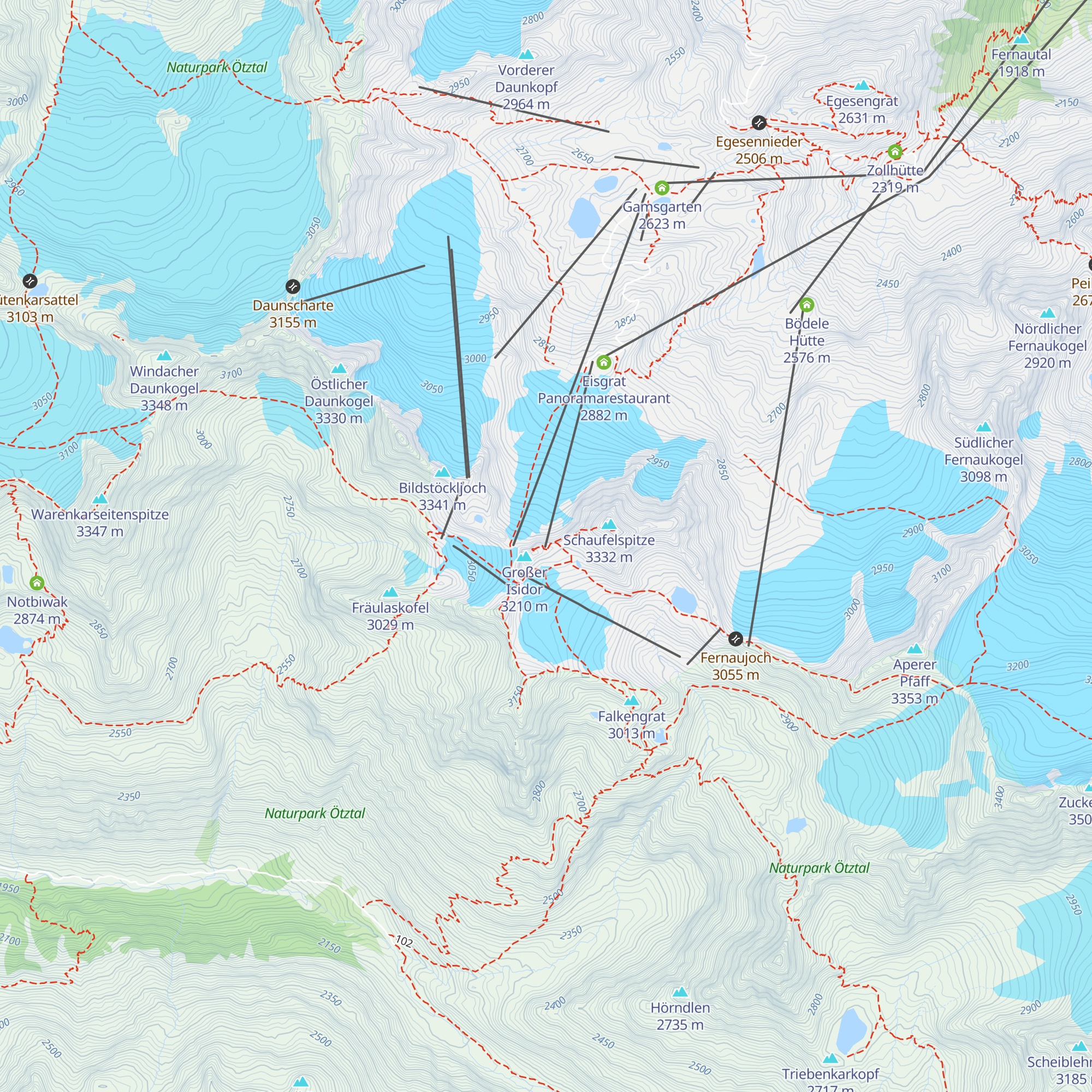 Schaufelspitze map