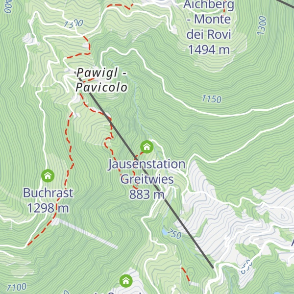 Map of Jausenstation Greitwies