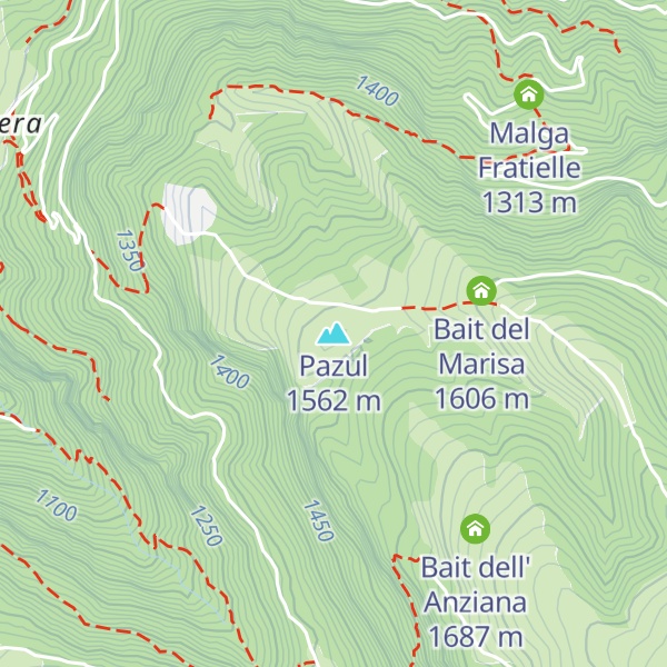 Map of Pazul