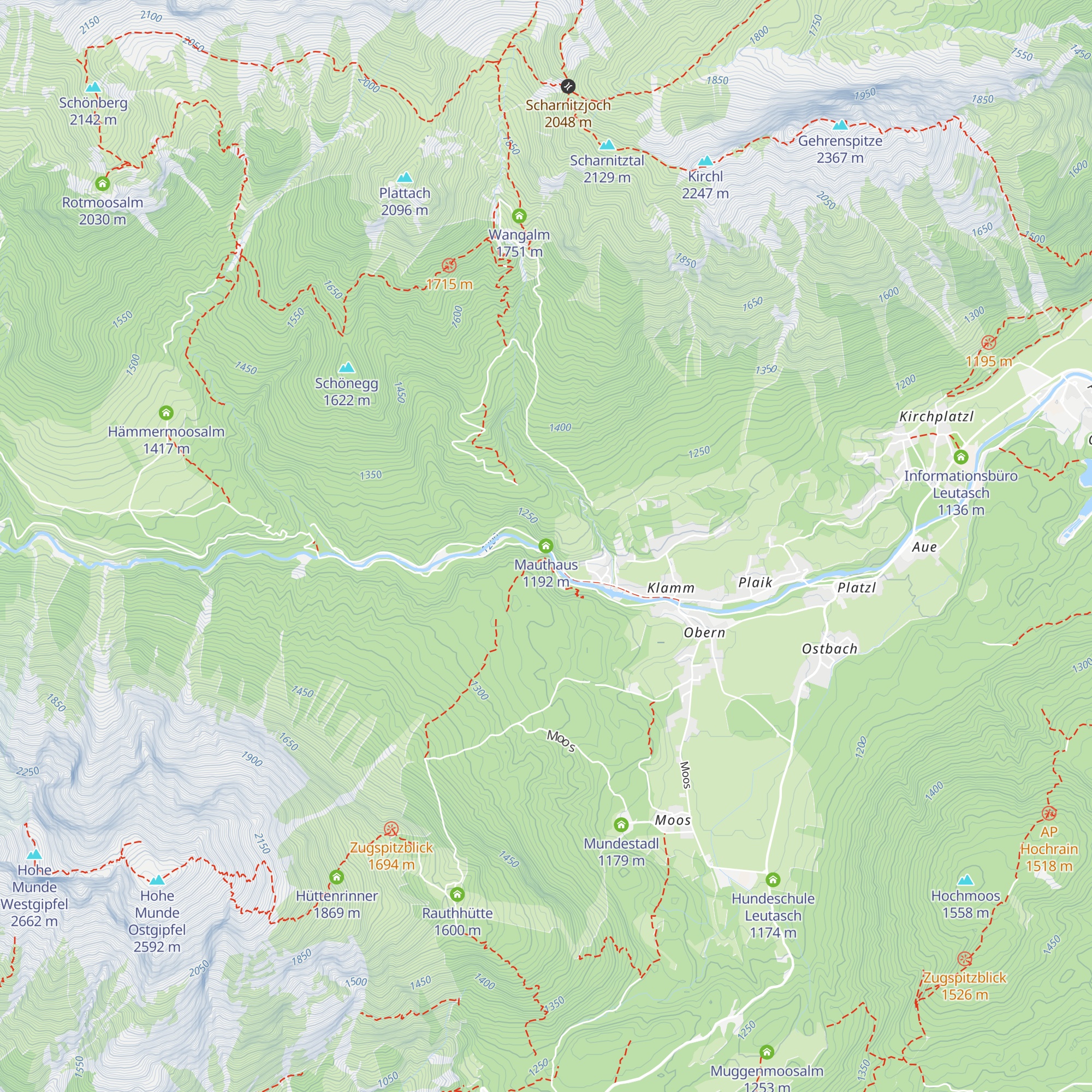 Mauthaus map