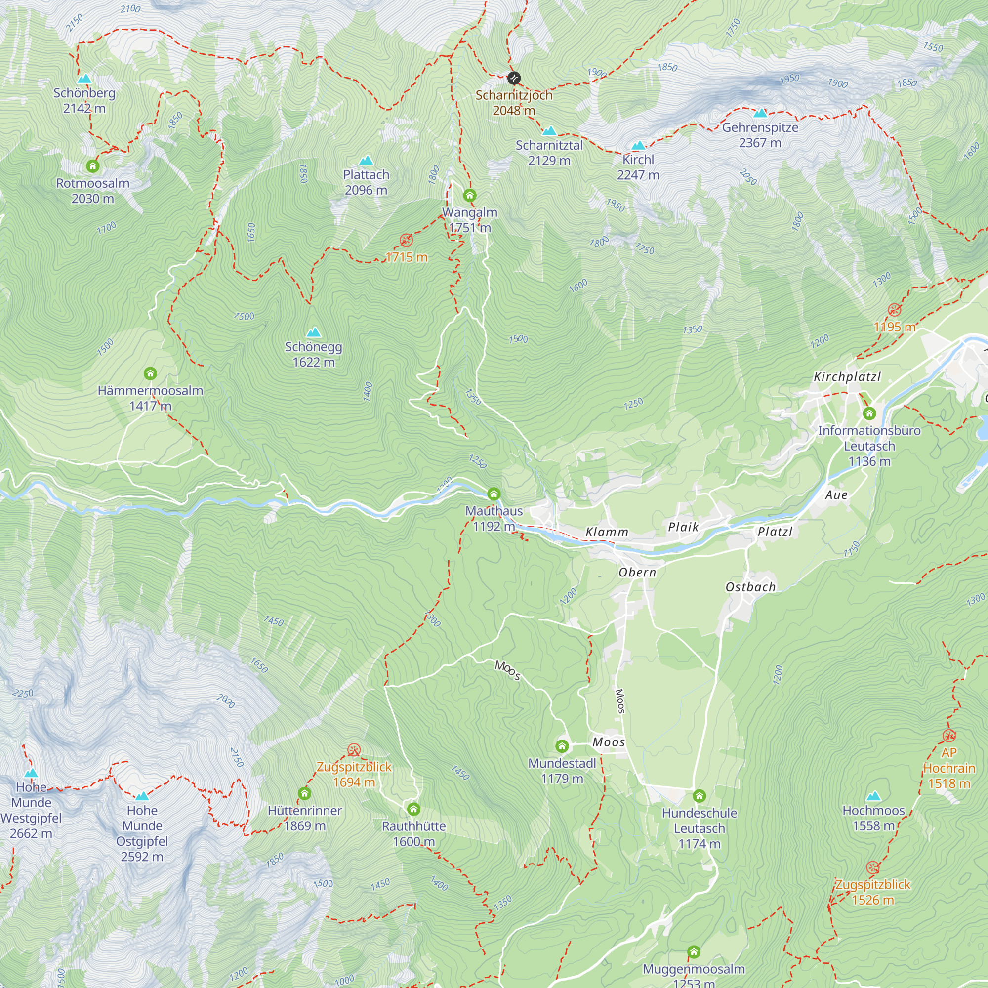 Mauthaus map