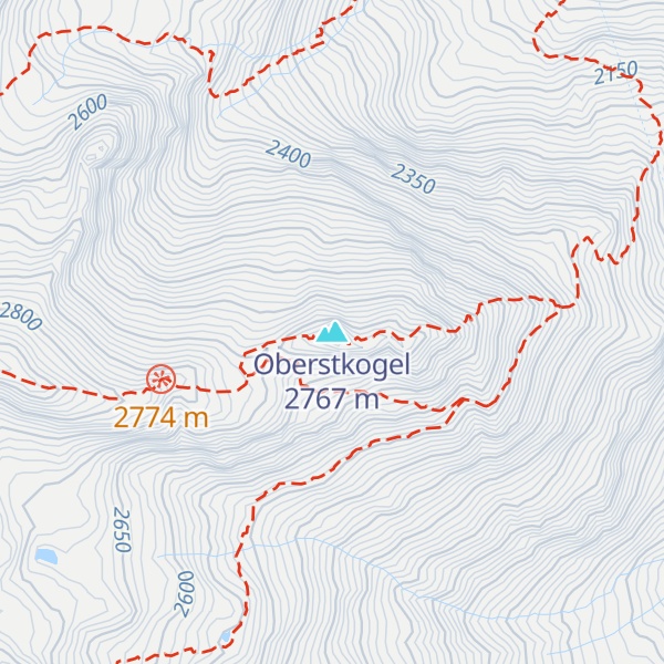 Map of Oberstkogel
