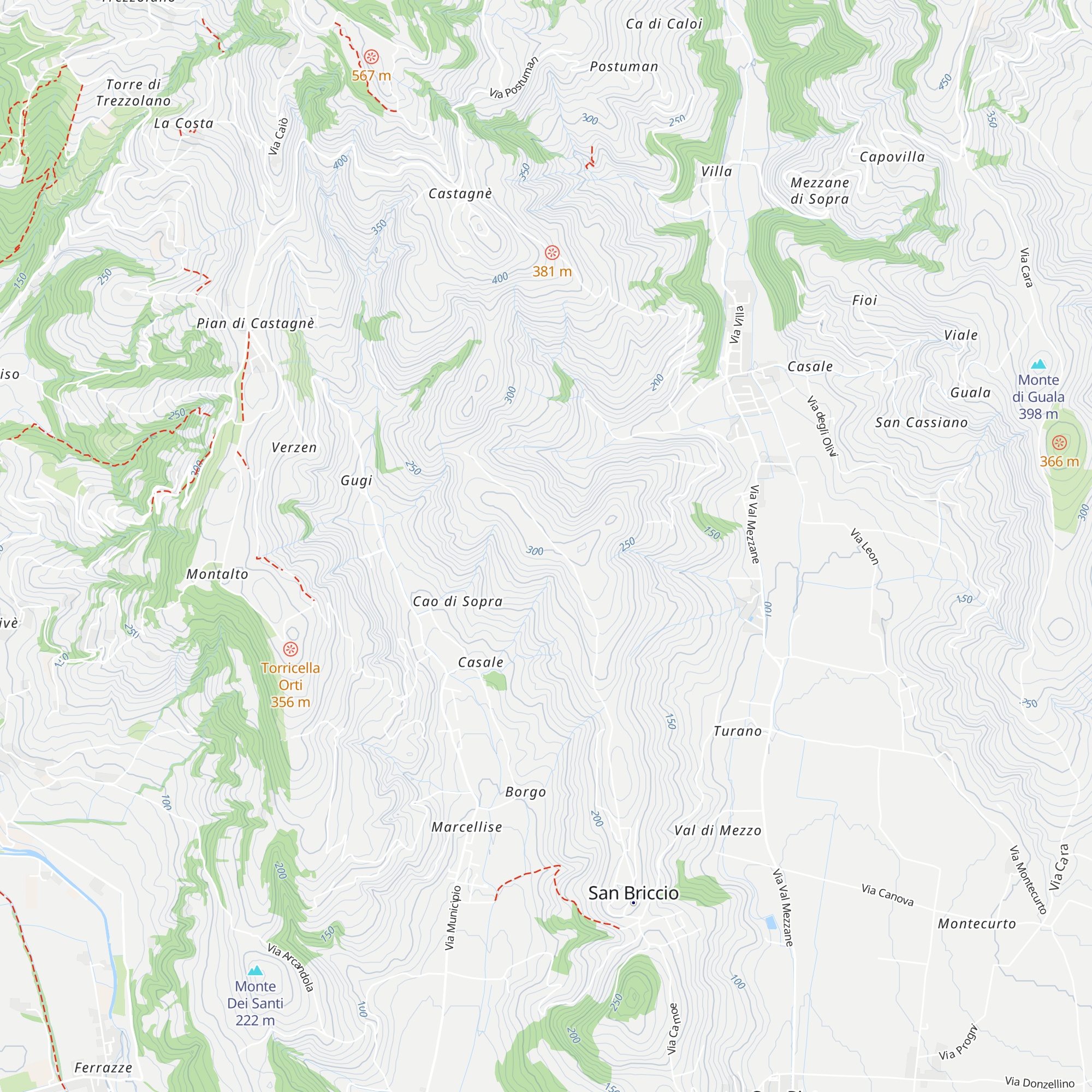 Tenuta Sant'Antonio map