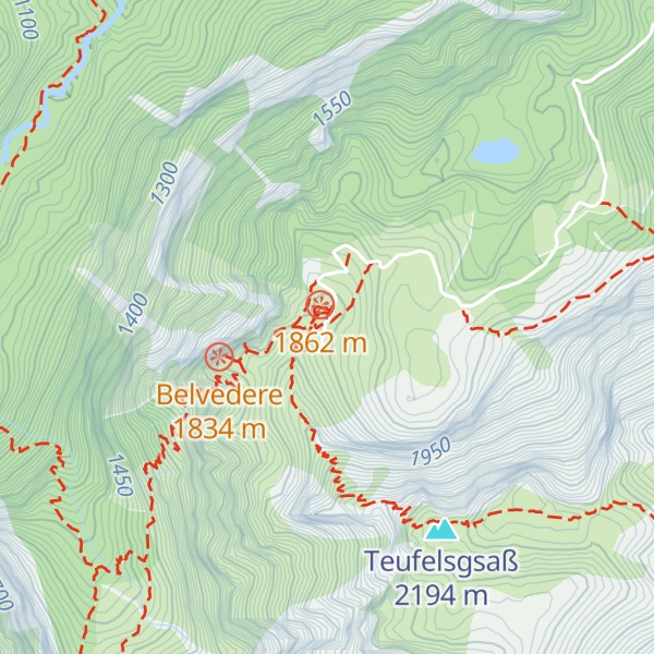 Map of Schachenhaus