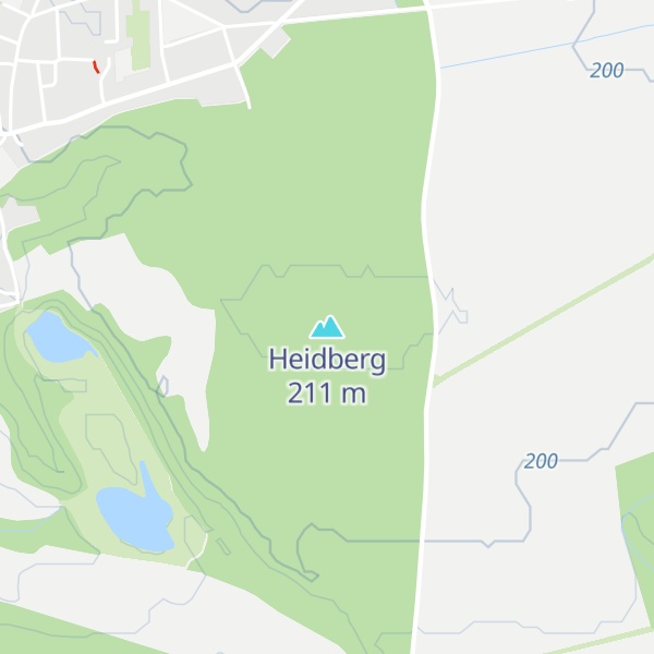 Map of Heidberg