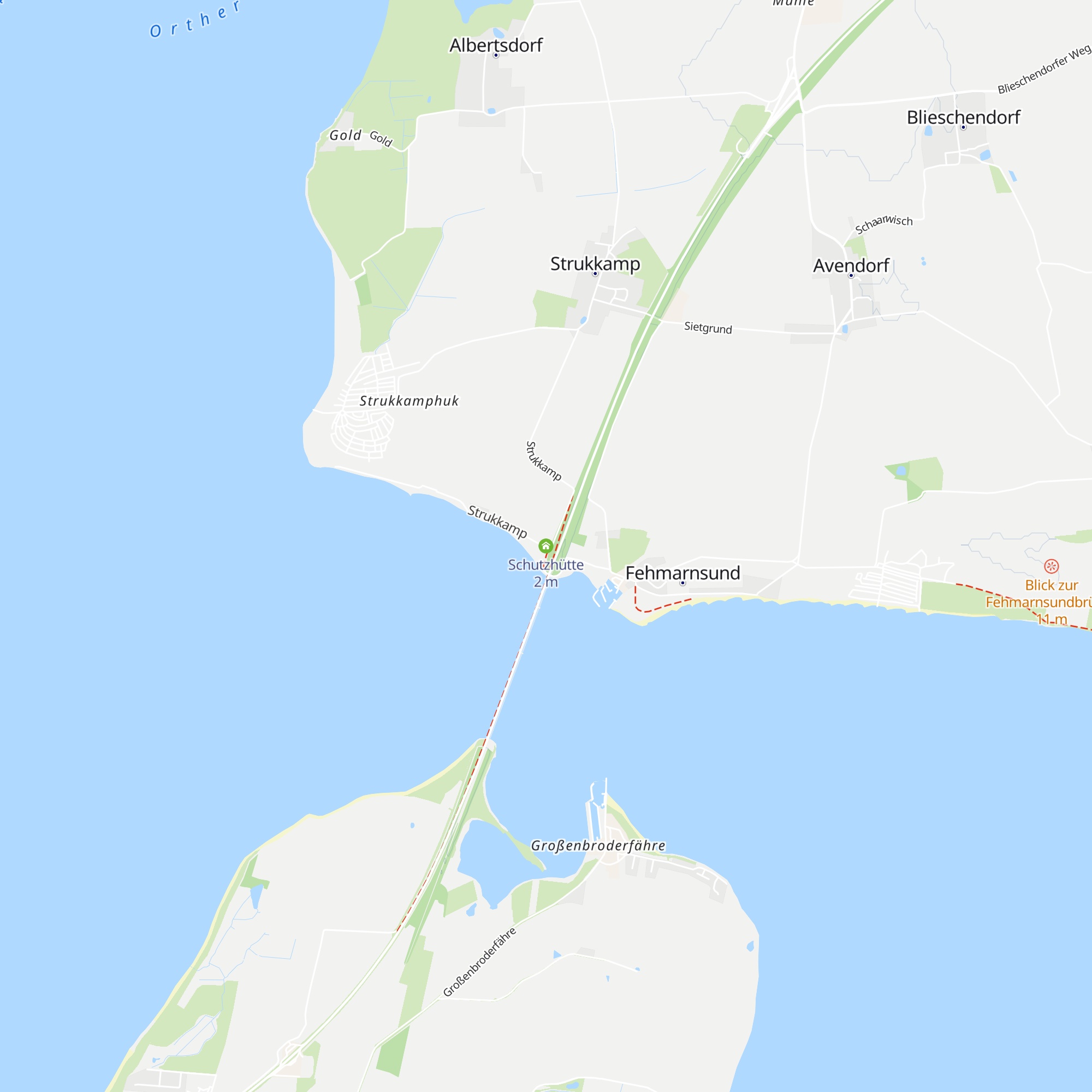 Schutzhütte map