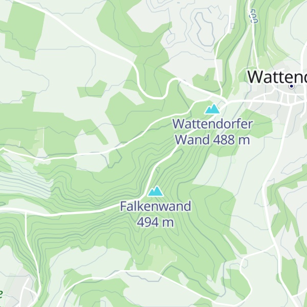 Map of Jurahütte Wattendorf