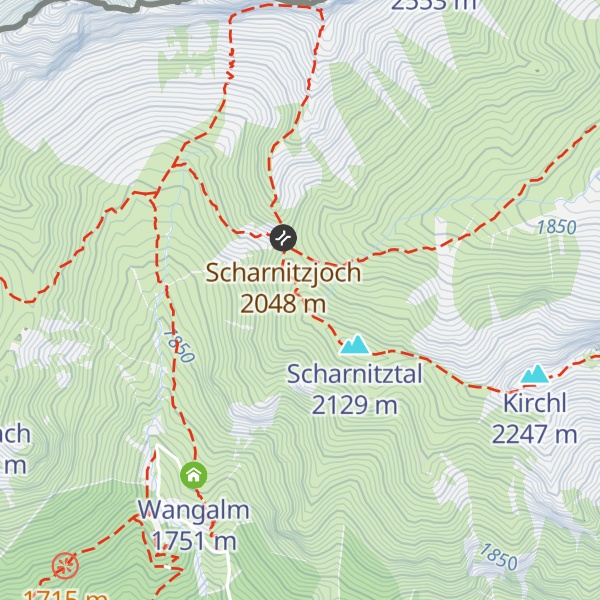 Map of Erinnerungshütte