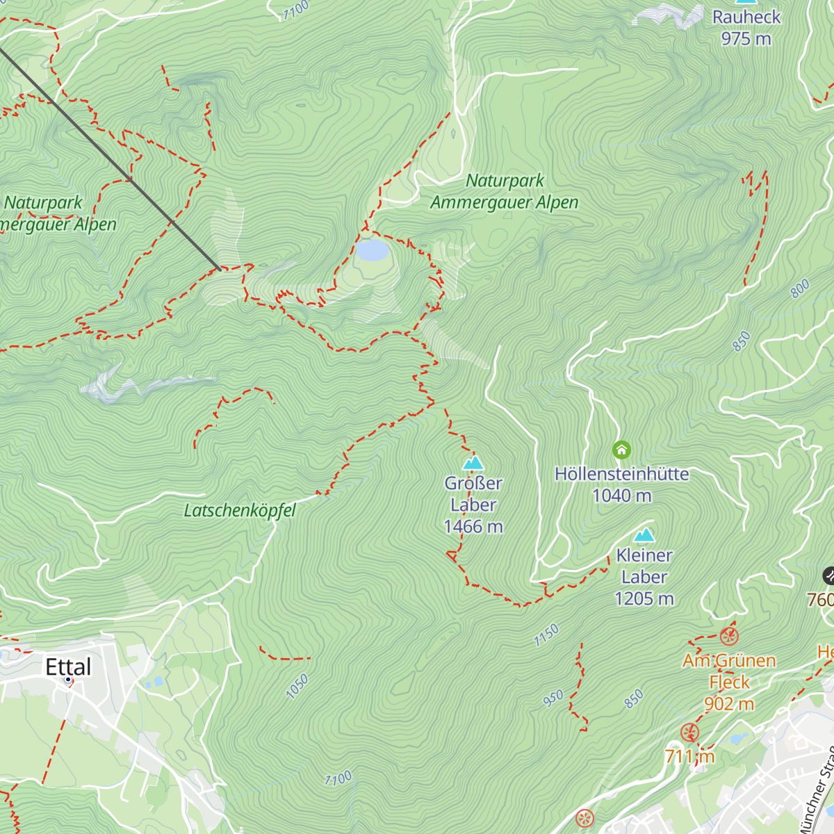 Kilianshütte map