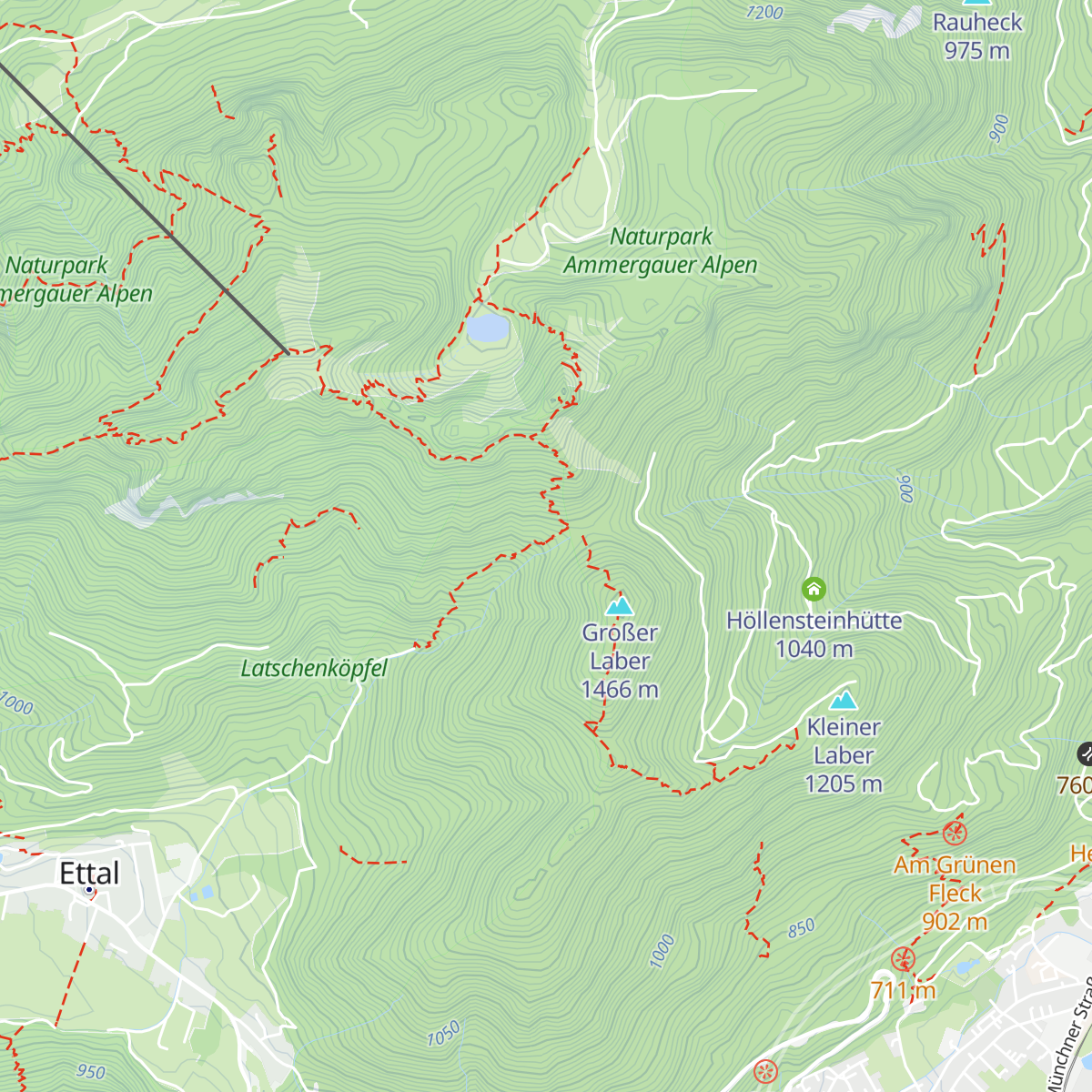 Kilianshütte map