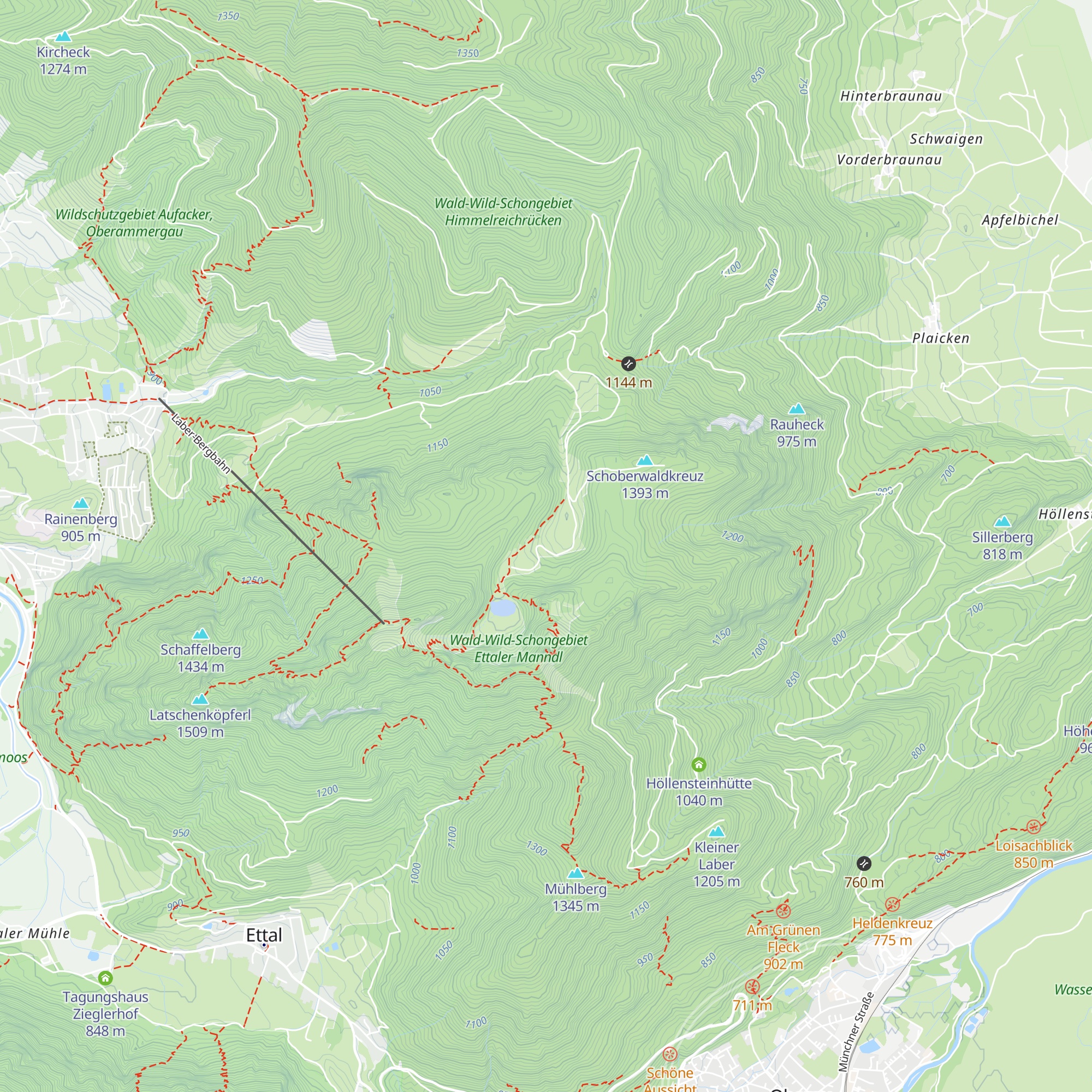 Soila-Alm map