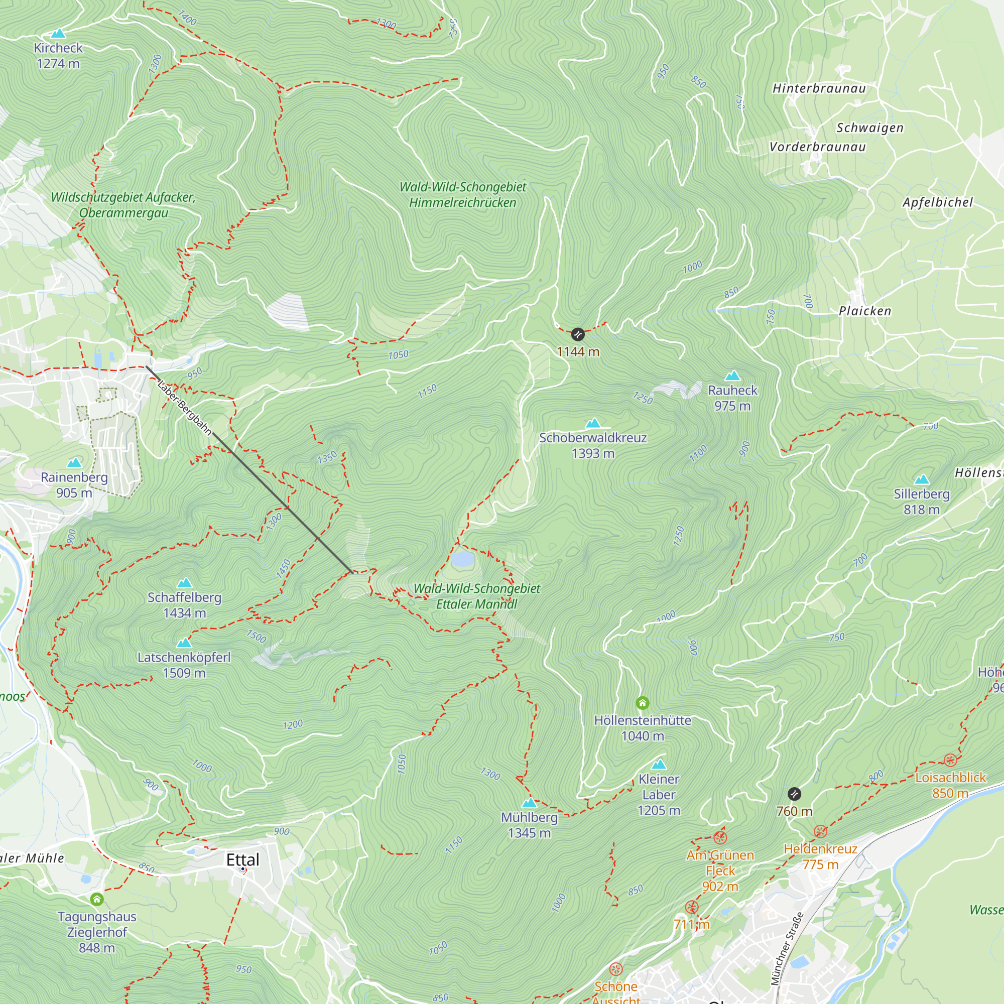 Soila-Alm map