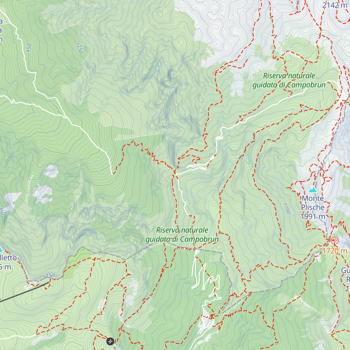 Rifugio Passo Pertica map