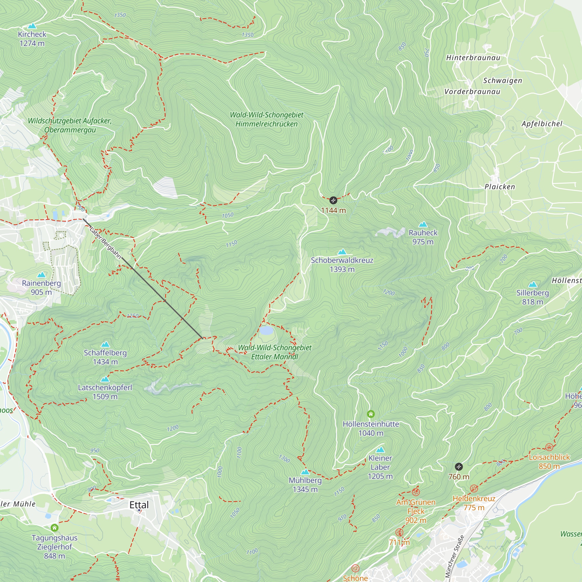 Soile Diensthütte map