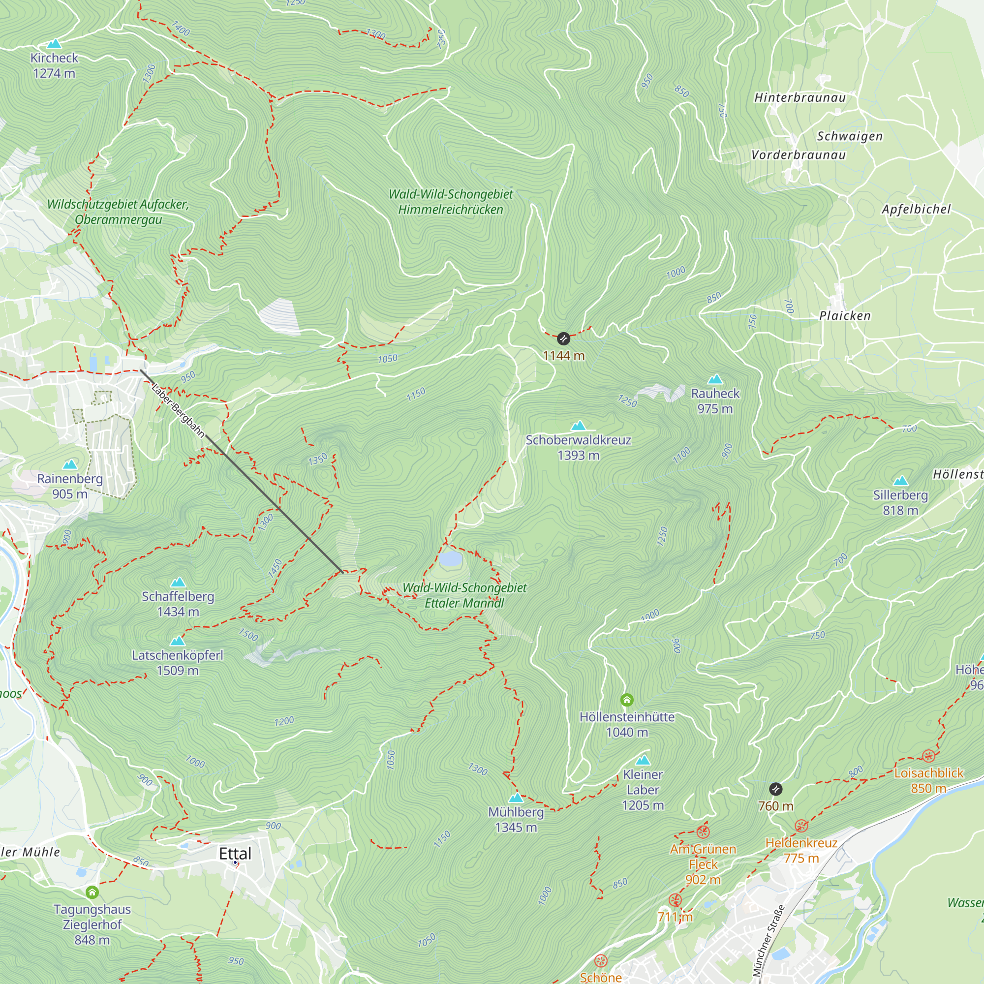 Soile Diensthütte map