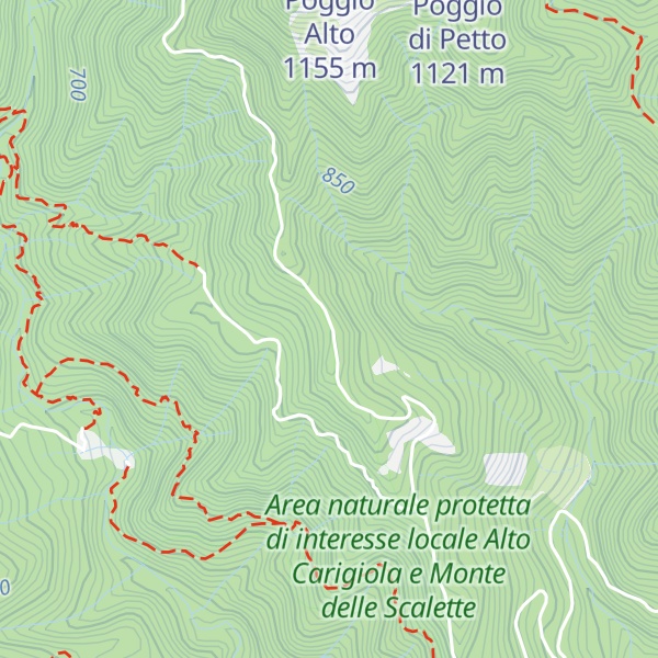Map of Poggio Terrarossa