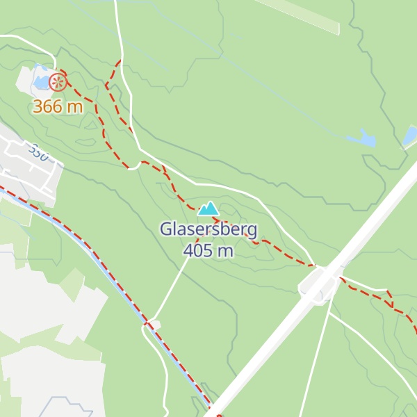 Map of Glasersberg
