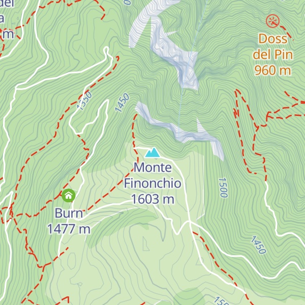 Map of Monte Finonchio