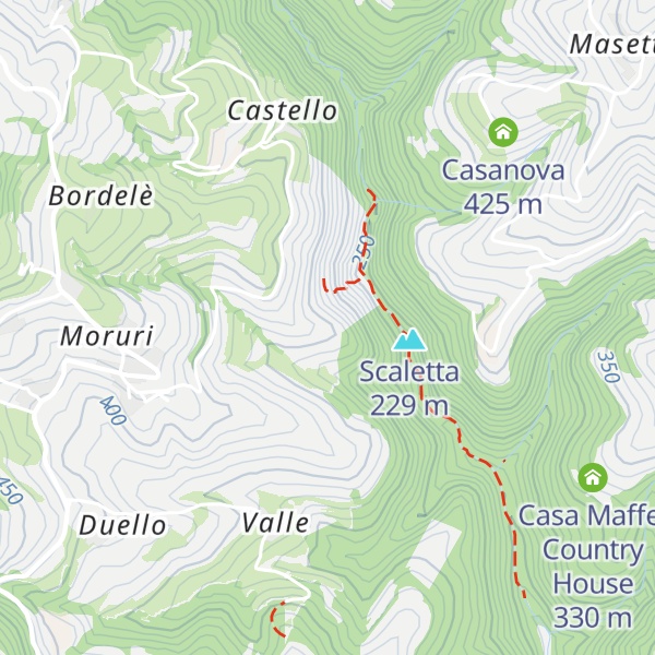 Map of Capanno del Valerio